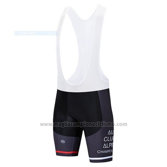2020 Abbigliamento Ciclismo IAM Bianco Rosso Nero Manica Corta e Salopette